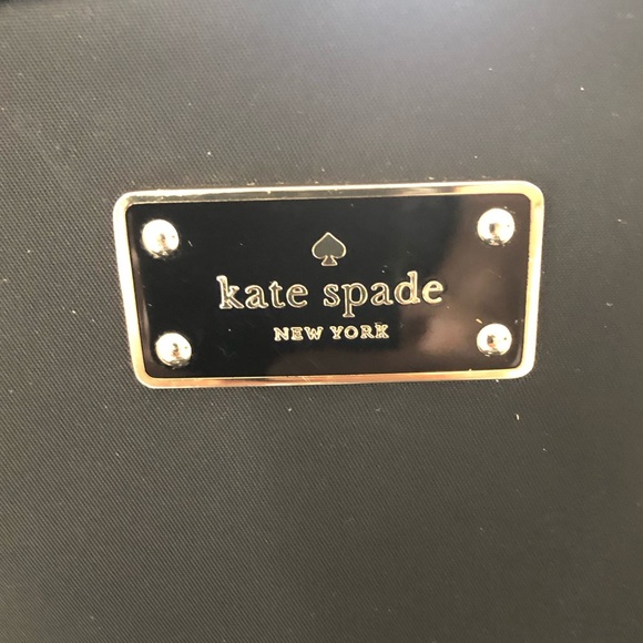Kate Spade Wilson Road Small Bradley Nylon Backpack Black. Good Condition - Picture 9 of 13